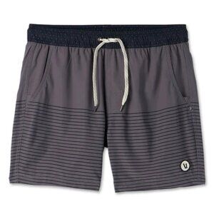 Vuori Kore 5" Short w Liner | Small | Port Striped
